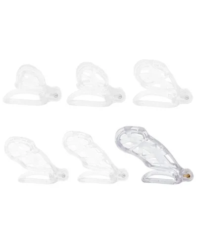 Cage Robat Transparente 3XL 12 x 3.7cm sextoys et accessoires sur La Boutique du Hard