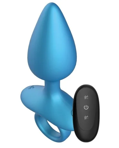 Plug vibrant Bluecone 8 x 3.5cm sextoys et accessoires sur La Boutique du Hard
