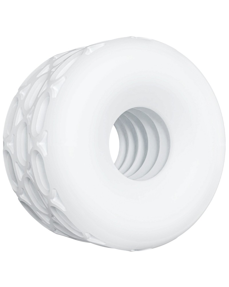 Ballstretcher Hero Flow Blanc sextoys et accessoires sur La Boutique du Hard