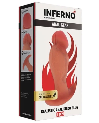 Plug Inferdick M 11.5 x 4cm sextoys et accessoires sur La Boutique du Hard