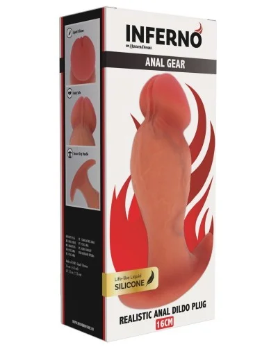 Plug Inferdick L 14 x 5cm sextoys et accessoires sur La Boutique du Hard