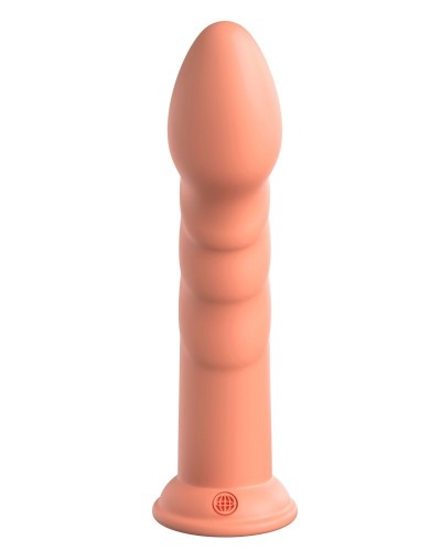 Dildo Super Eight 20 x 4.5cm Orange sextoys et accessoires sur La Boutique du Hard