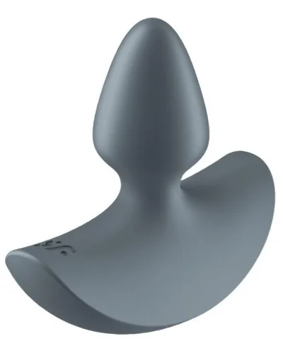 Plug anal vibrant Booty Absolute 1 Gris sextoys et accessoires sur La Boutique du Hard