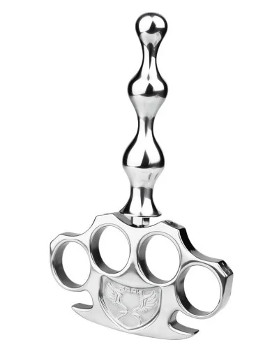Plug en métal Knuckles ass 12 x 2.7cm sextoys et accessoires sur La Boutique du Hard