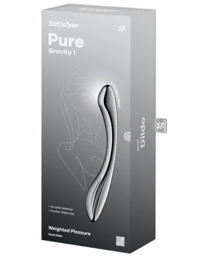 Gode métal Pure gravity 1 22 x 3.4cm sextoys et accessoires sur La Boutique du Hard
