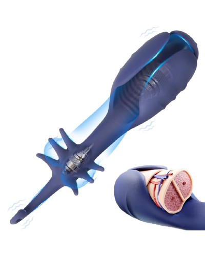 Masturbateur double vibrant Mustaches sextoys et accessoires sur La Boutique du Hard