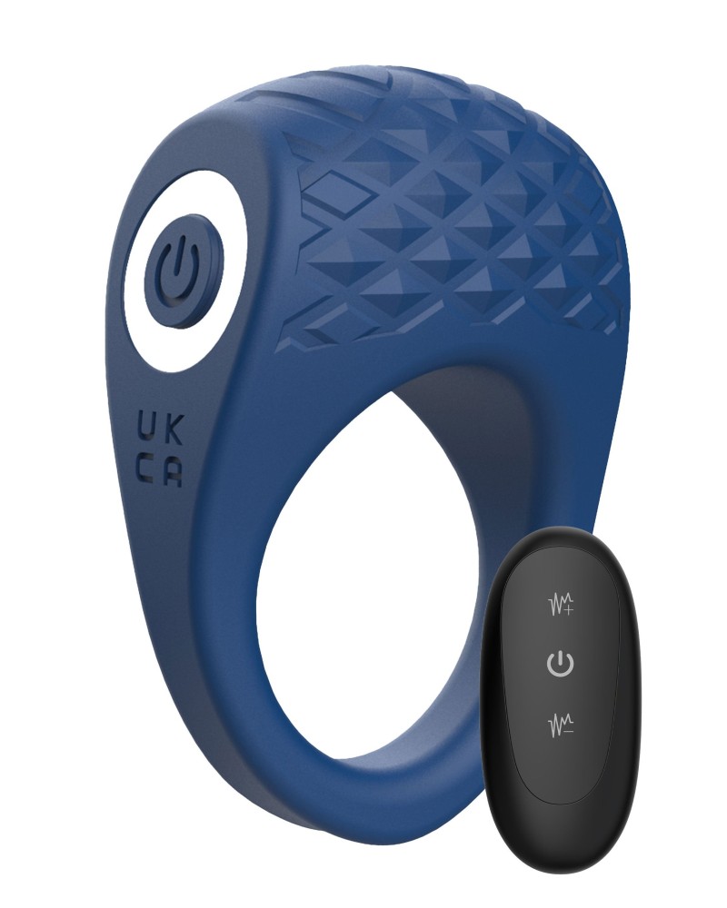 Cockring vibrant Vicious 35 mm Bleu sextoys et accessoires sur La Boutique du Hard