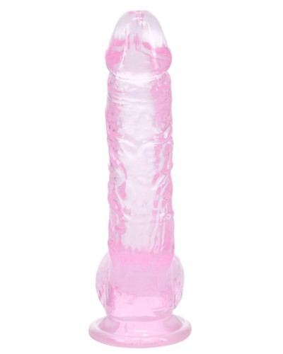 Gode Crystal Clear Rose 11 x 2.7cm sextoys et accessoires sur La Boutique du Hard