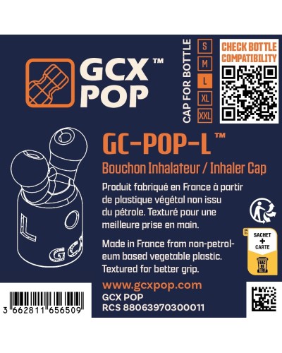 Bouchon Diffuseur précis d'Arôme GC-POP Taille L sextoys et accessoires sur La Boutique du Hard