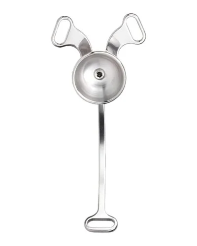 Dispositif Fem V-Free en métal Sangle noire sextoys et accessoires sur La Boutique du Hard