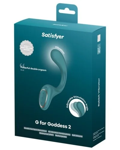 Vibro rabbit G for goddess 2 Vert sextoys et accessoires sur La Boutique du Hard