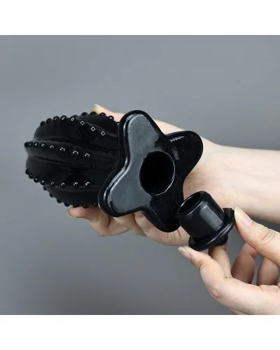 Plug tunnel avec bouchon Kaktus S 6.5 x 4cm sextoys et accessoires sur La Boutique du Hard