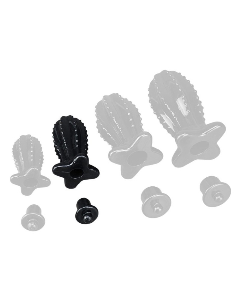 Plug tunnel avec bouchon Kaktus M 8.5 x 4.5cm sextoys et accessoires sur La Boutique du Hard