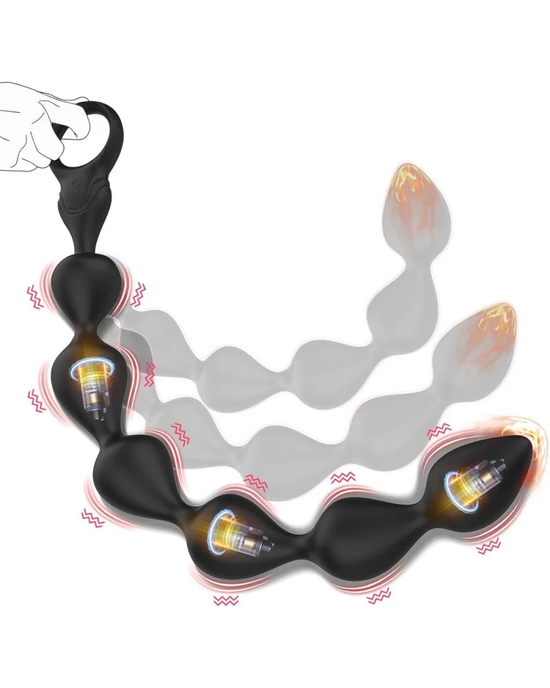 Boules anales vibrantes Icosix 28 x 3.4cm sextoys et accessoires sur La Boutique du Hard