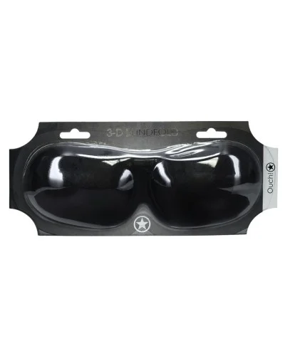 Masque 3D Blind Noir sextoys et accessoires sur La Boutique du Hard