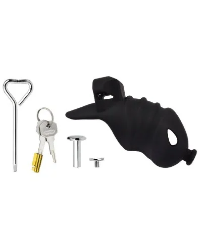 Cage Dolphic Noire S 10 x 3.3cm sextoys et accessoires sur La Boutique du Hard