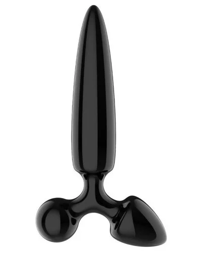 Plug en verre Triple crystal 1 Noir 14 x 3cm sextoys et accessoires sur La Boutique du Hard