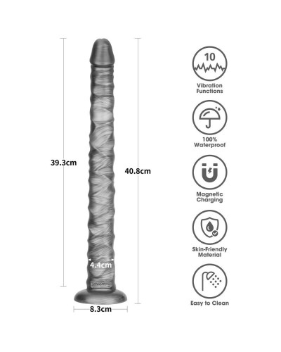 Gode vibrant Bigydicky 38 x 4.4cm sextoys et accessoires sur La Boutique du Hard
