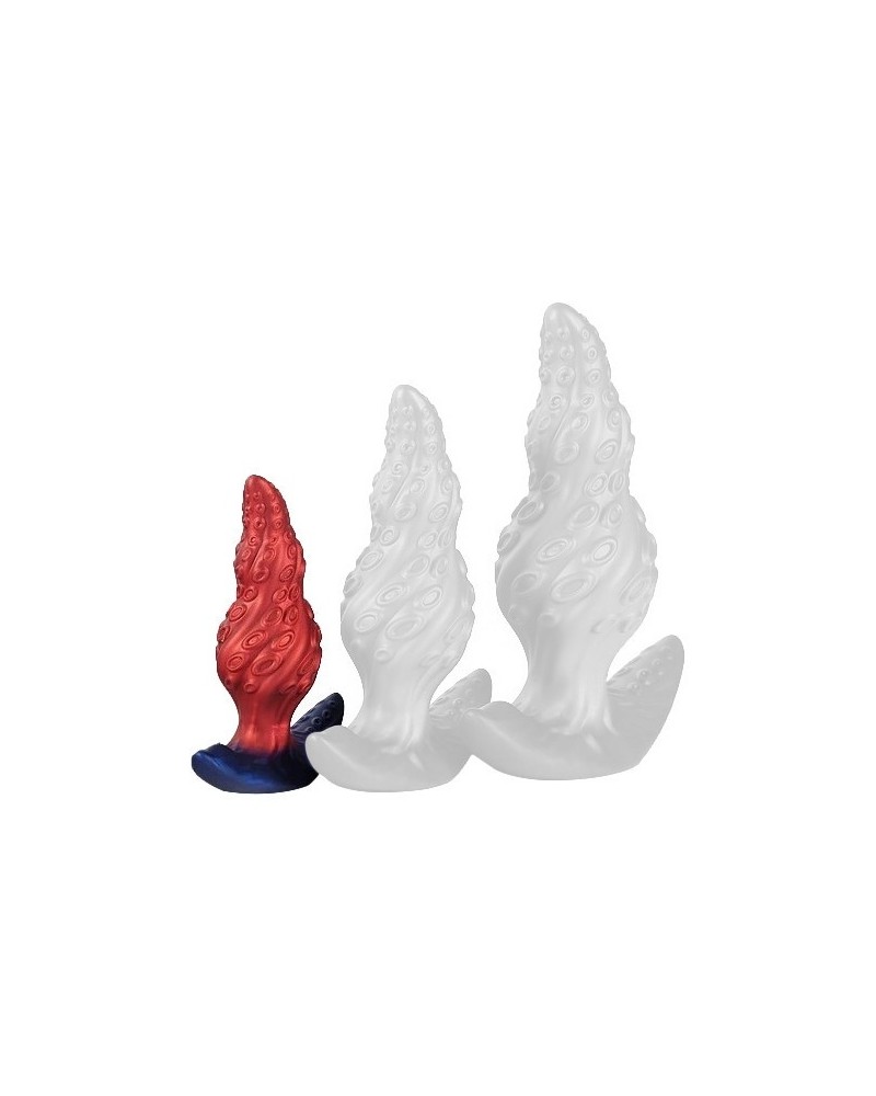 Plug Knotak Rouge S 13 x 4.7cm sextoys et accessoires sur La Boutique du Hard