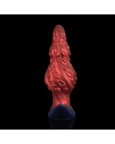 Plug Knotak Rouge S 13 x 4.7cm sextoys et accessoires sur La Boutique du Hard