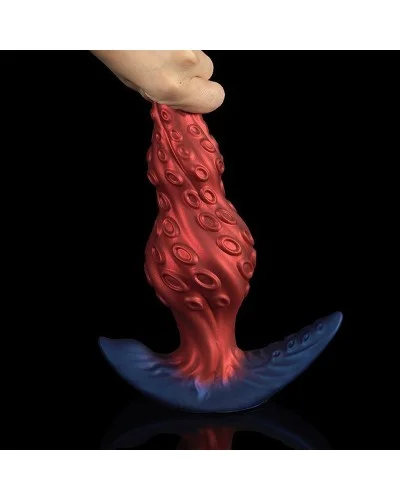 Plug Knotak Rouge M 17 x 6.3cm sextoys et accessoires sur La Boutique du Hard