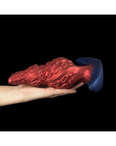 Plug Knotak Rouge L 21 x 7.7cm sextoys et accessoires sur La Boutique du Hard