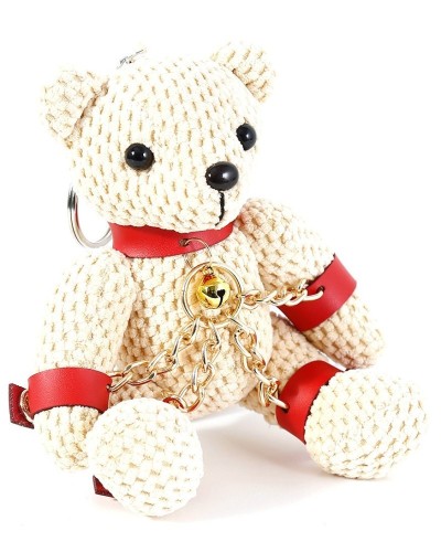 Porte-Clés ourson Teddybear Fetish Rouge sextoys et accessoires sur La Boutique du Hard