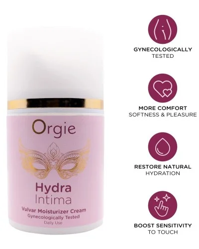 Crème hydratante vulve Hydra Intima 50ml sextoys et accessoires sur La Boutique du Hard