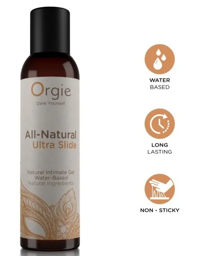 Lubrifiant eau All-natural ultra slide 150ml sextoys et accessoires sur La Boutique du Hard