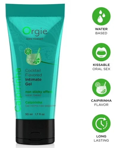 Lubrifiant Aromatisé Cocktail caipirinha 50ml sextoys et accessoires sur La Boutique du Hard