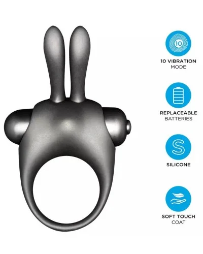 Coffret Cockring rabbit + Gel stimulant Sexy vibe! bunny sextoys et accessoires sur La Boutique du Hard