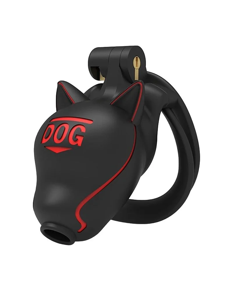 Cage Doglock Noire 9 x 3.3cm sextoys et accessoires sur La Boutique du Hard