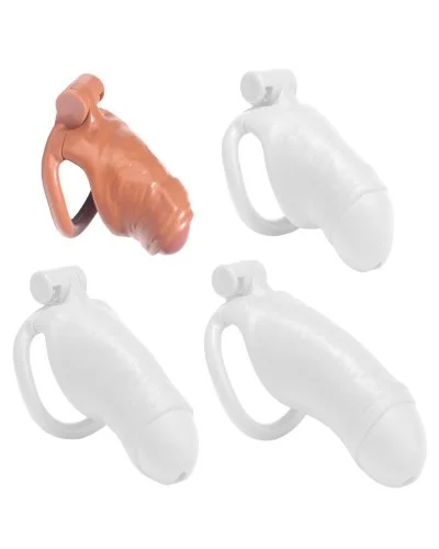 Cage Dick Marron S 8 x 3.5cm sextoys et accessoires sur La Boutique du Hard