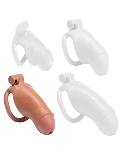 Cage Dick Marron L 10.5 x 3.5cm sextoys et accessoires sur La Boutique du Hard