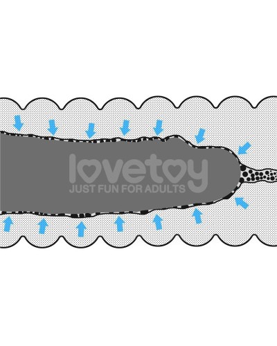 Masturbateur 2 entrées vagin-bouche Virgin-skin blowout Violet sextoys et accessoires sur La Boutique du Hard