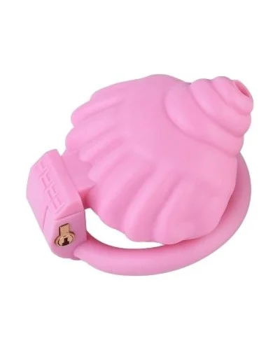 Cage Shellina 6.5 x 4.5 cm Rose sextoys et accessoires sur La Boutique du Hard