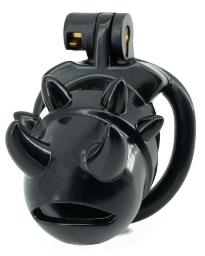 Cage Vikya 7.5 x 3.2 cm Noire sextoys et accessoires sur La Boutique du Hard