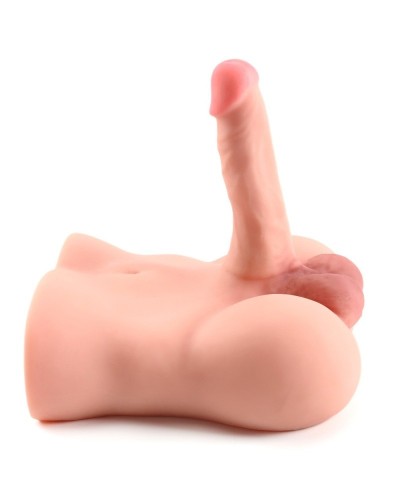 Masturbateur entrée anus et pénis flexible Torsoman 20 x 4.8cm sextoys et accessoires sur La Boutique du Hard