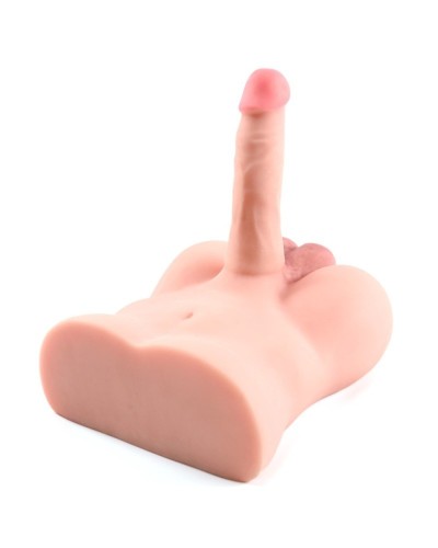 Masturbateur entrée anus et pénis flexible Torsoman 20 x 4.8cm sextoys et accessoires sur La Boutique du Hard