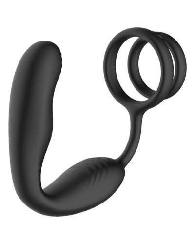 Plug prostatique + Cockring Bruce 8.5 x 2.6cm sextoys et accessoires sur La Boutique du Hard