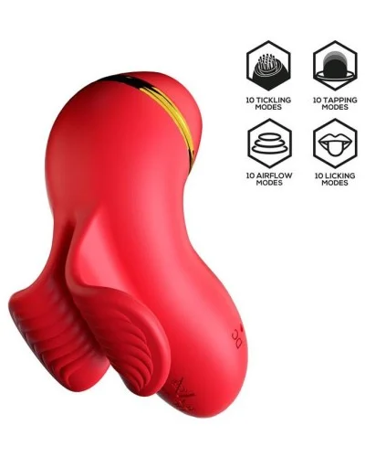 Stimulateur clitoridien Beeny 4 embouts sextoys et accessoires sur La Boutique du Hard