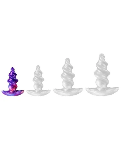 Plug Spiraltal Violet XS 9 x 4cm sextoys et accessoires sur La Boutique du Hard
