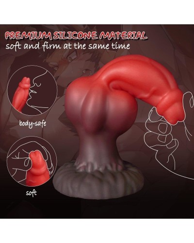 Gode Wolfking 19 x 7.7cm sextoys et accessoires sur La Boutique du Hard