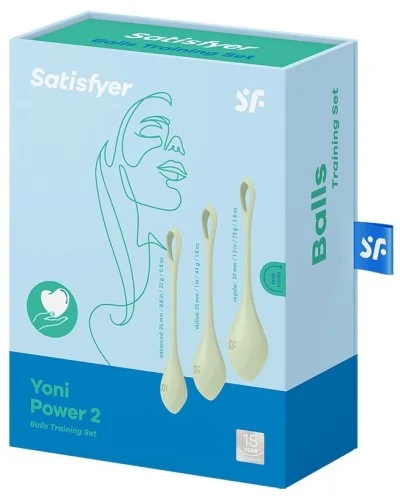 Boules Yoni power 2 Vert sextoys et accessoires sur La Boutique du Hard