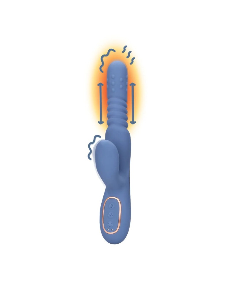 Vibro rabbit Blue nova 14 x 3.3cm sextoys et accessoires sur La Boutique du Hard