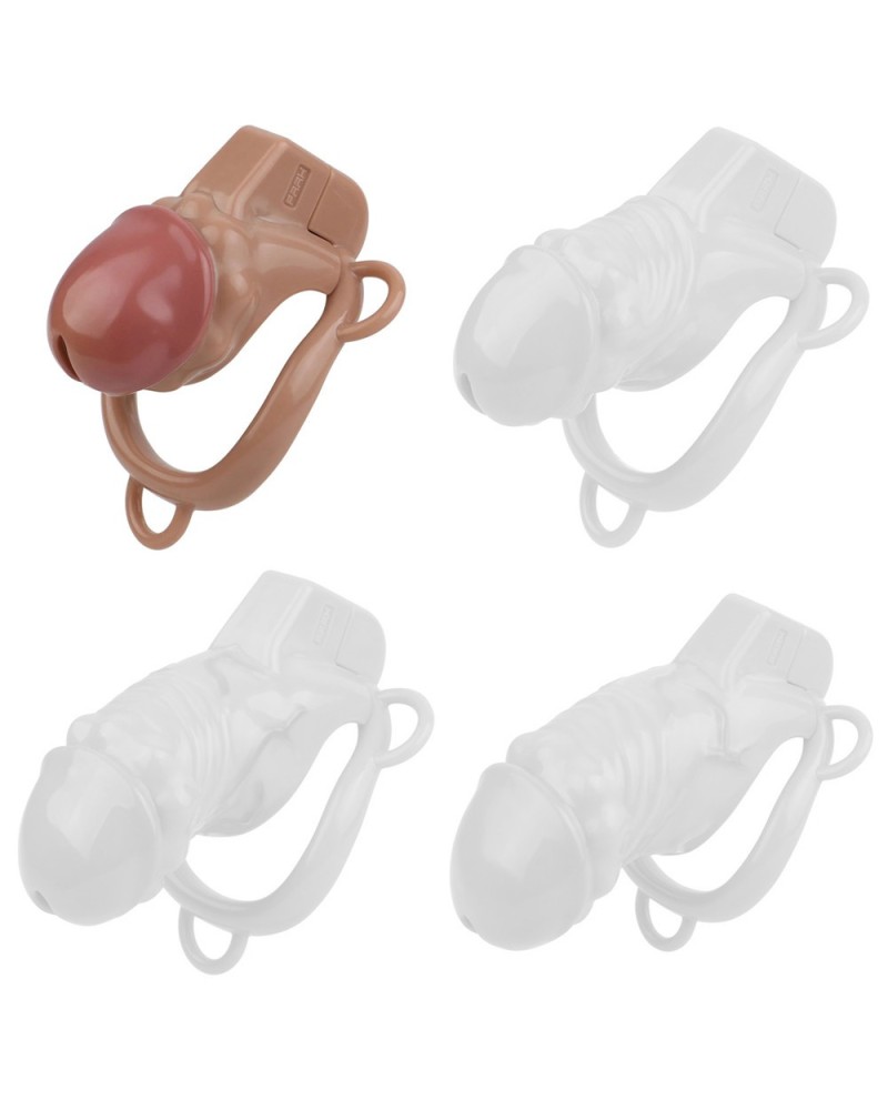 Cage Shydick Marron S 7.5 x 3.3cm sextoys et accessoires sur La Boutique du Hard