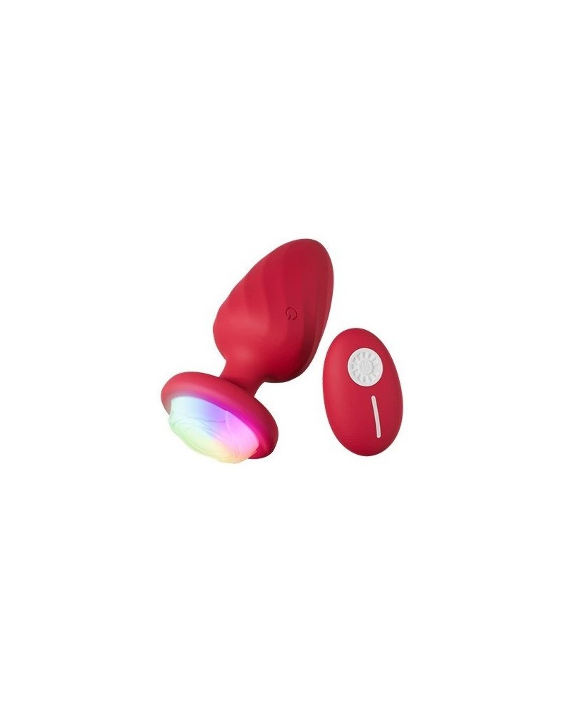 Plug vibrant Sunoo 8.5 x 4cm Rose sextoys et accessoires sur La Boutique du Hard