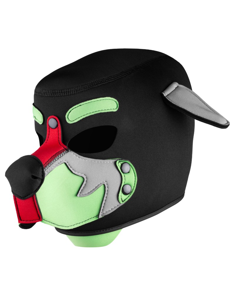 Cagoule Wolf Gang Noir-Vert sextoys et accessoires sur La Boutique du Hard