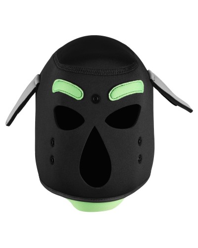 Cagoule Wolf Gang Noir-Vert sextoys et accessoires sur La Boutique du Hard