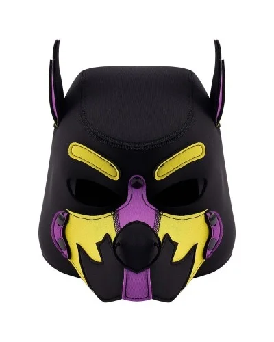 Masque Wolf Gang Noir-Jaune-Violet sextoys et accessoires sur La Boutique du Hard